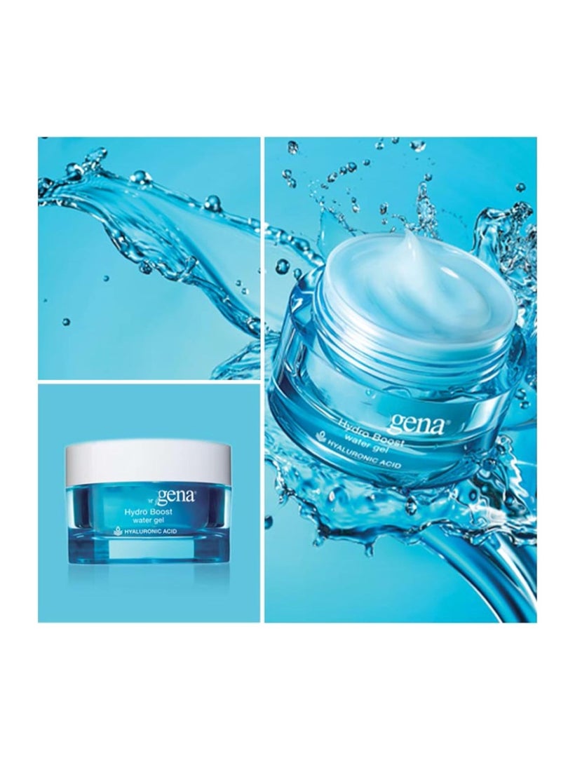 جينا جل هيدرو بوست المائي 50 مل - ترطيب خفيف للبشرة العادية إلى المختلطة مع ترطيب يدوم طويلاً وإشراقة ناعمة - Image 2